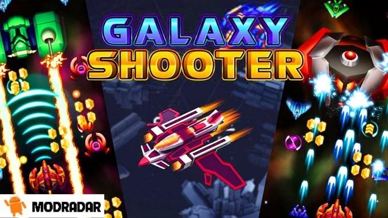 Space Shooter: Galaxy Attack Mod Nâng cấp phi thuyền khi chơi Space Shooter: Galaxy Attack Mod