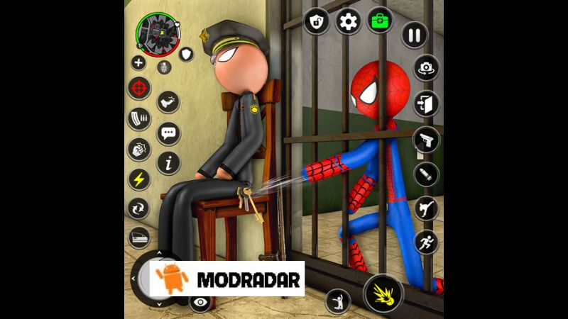 Spider Stickman Prison Break APK Introduction About Spider Stickman Prison Break APK Game
