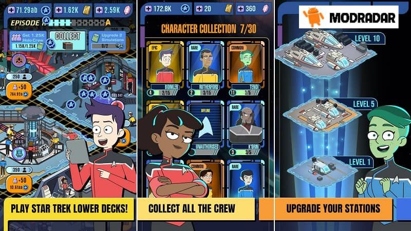 Gameplay di Star Trek Lower Decks Mobile Mod Gameplay di Star Trek Lower Decks Mobile Mod