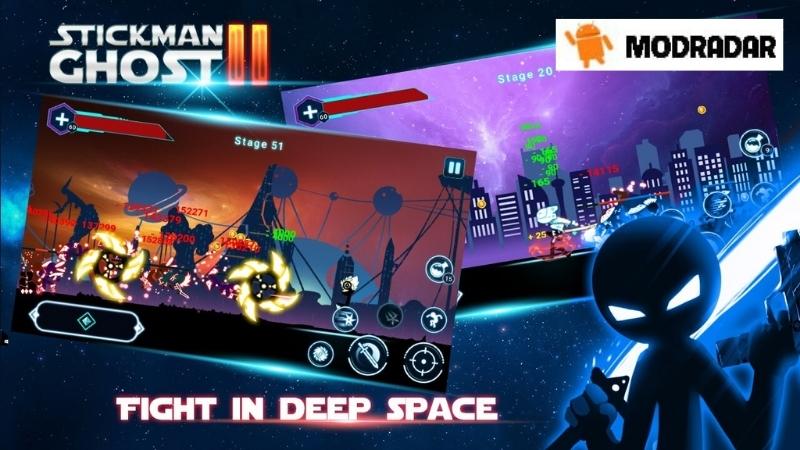 Stickman Ghost 2: Galaxy Wars mod Stickman Ghost 2: Galaxy Wars mod