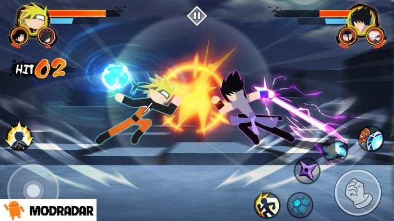 Stickman Ninja - 3v3 Battle Arena Mod