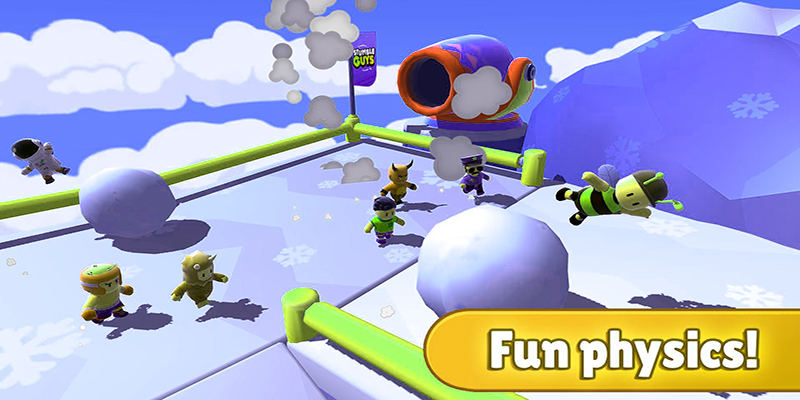 Intense Competitions in Stumble Guys Mod