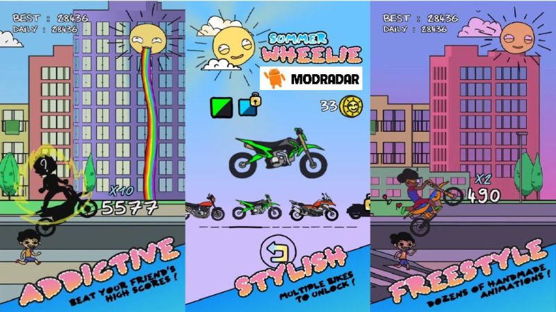 Summer Wheelie 1 - Summer Wheelie mod v1.45 Unlock Summer Wheelie 1 - Summer Wheelie mod v1.45 Unlock