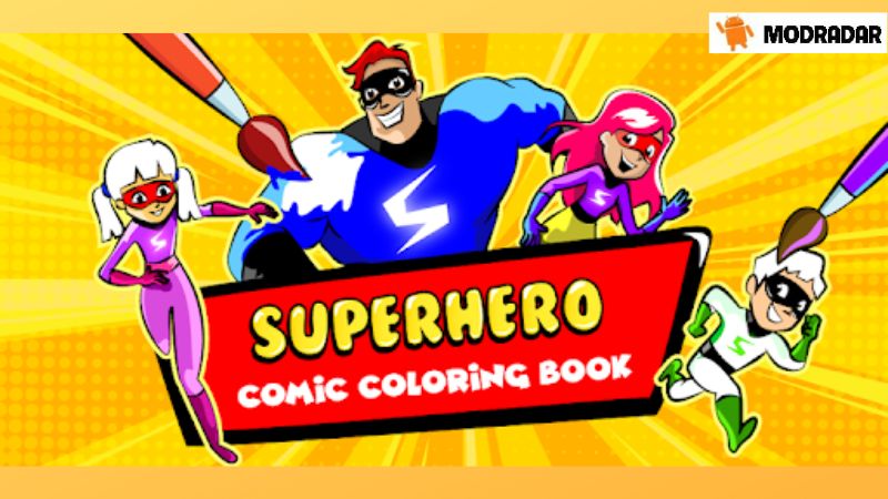 Super Hero Coloring Book 1 - Super Hero Coloring Book APK v1.0