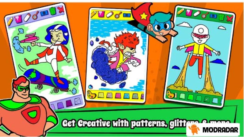 Super Hero Coloring Book APK