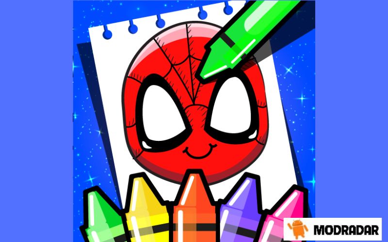 Super Hero Coloring Book APK