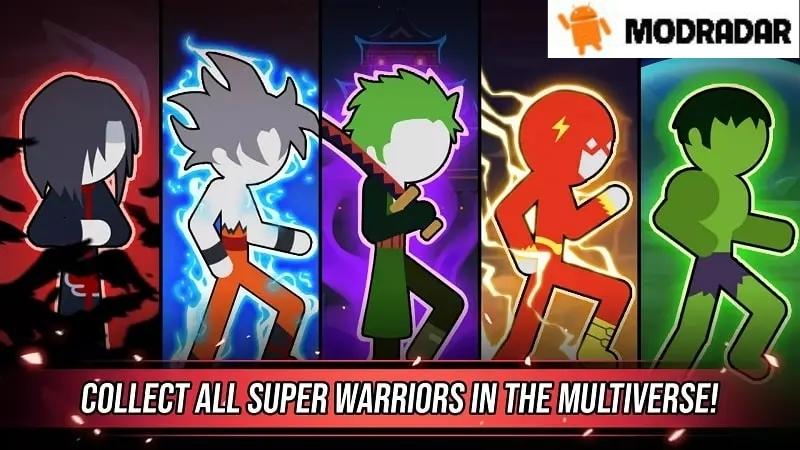 Super Stickman Dragon Warriors Mod Brief introduction of Super Stickman Dragon Warriors Mod