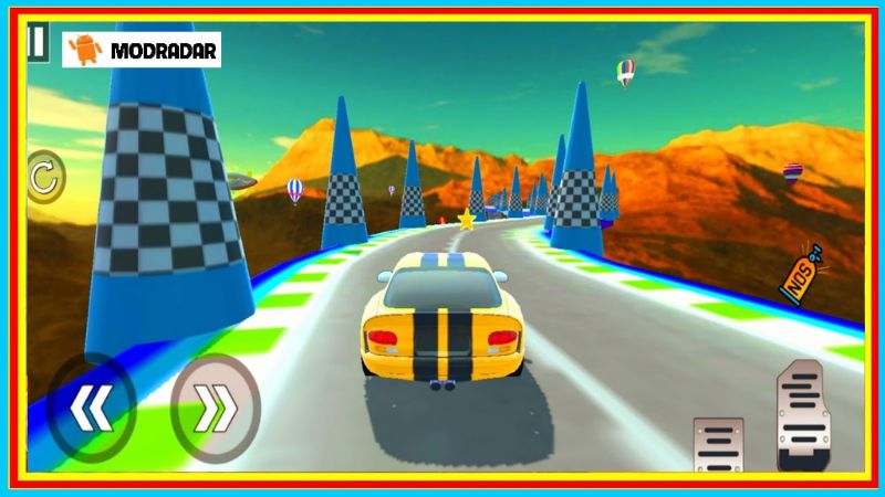 Superheroes Canyon Stunts cars APK Superheroes Canyon Stunts cars APK