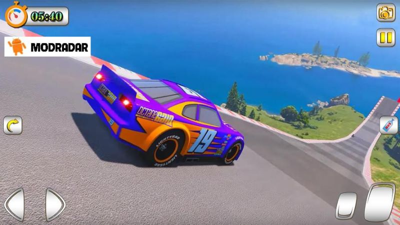Superheroes Canyon Stunts cars APK Superheroes Canyon Stunts cars APK