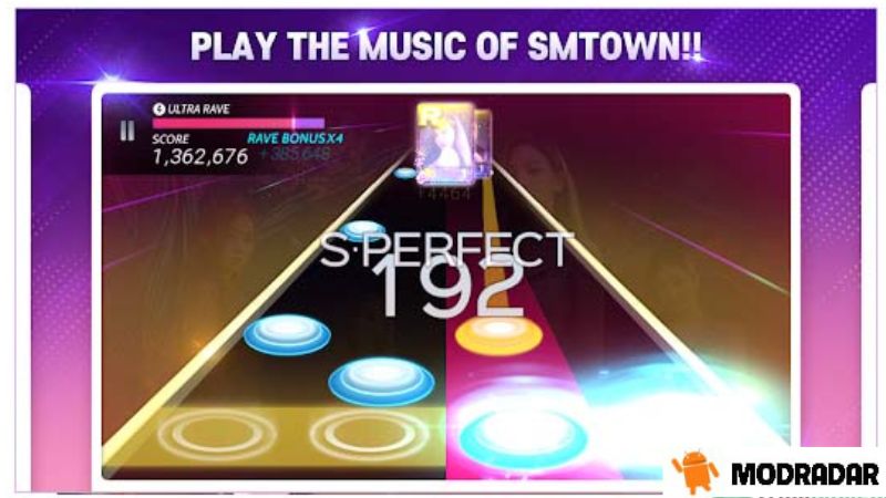 SuperStar SMTOWN Mod Sistem acara di SuperStar SMTOWN Mod