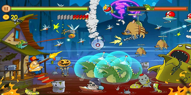 Swamp Attack Mod Swamp Attack Mod Apk