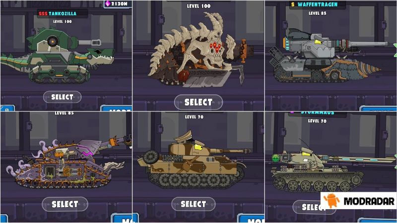 The advantages that Tank Combat Mod possesses