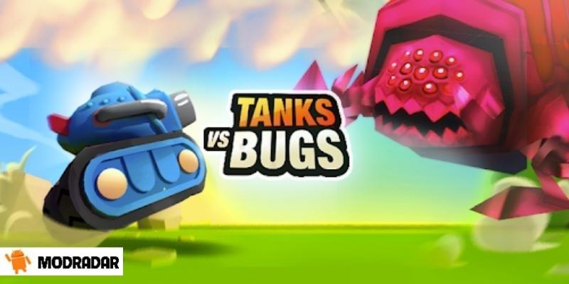 Overview of the game Tanks vs Bugs Mod hack