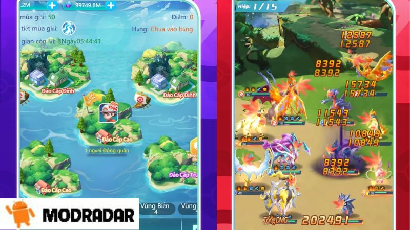 Thần Thú GO Apk Xây dựng đội thần thú trong Thần Thú GO Apk