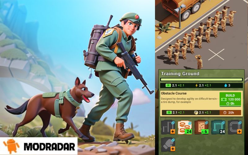 The Idle Forces: Army Tycoon Mod Giới thiệu về trò chơi The Idle Forces: Army Tycoon Mod