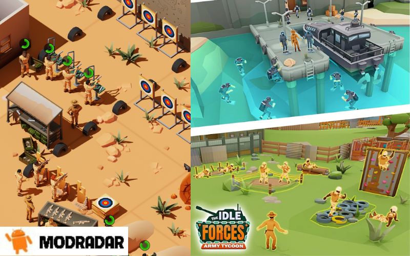 The Idle Forces: Army Tycoon Mod Chiến thắng trong The Idle Forces: Army Tycoon Mod