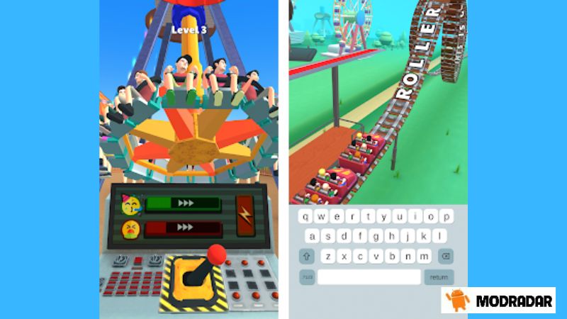 Những ưu điểm mà Theme Park 3D - Fun Aquapark Mod sở hữu