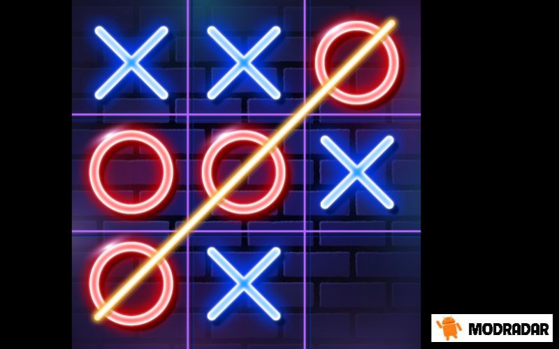 Tic Tac Toe Glow: 2 Player XO Apk Tic Tac Toe Glow: 2 Player XO Apk