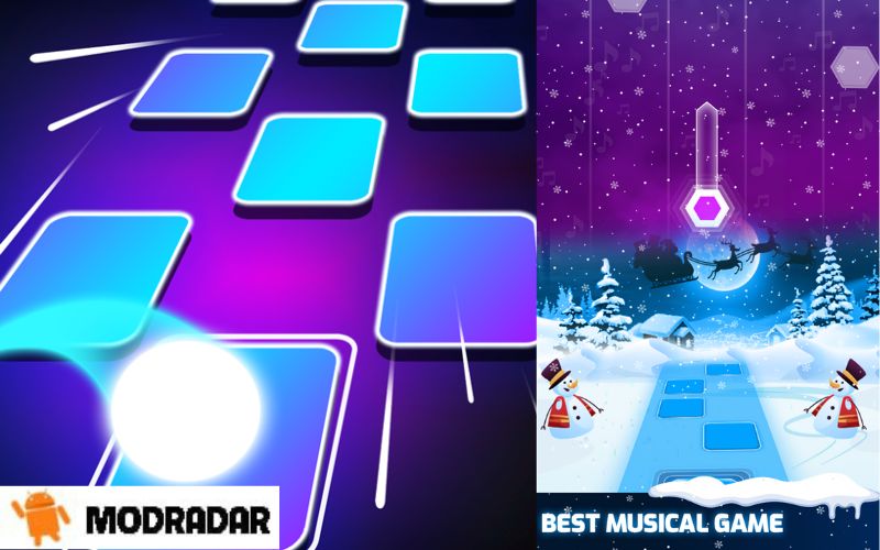 Tiles Dancing Ball Hop Apk Introduction about Tiles Dancing Ball Hop Apk game