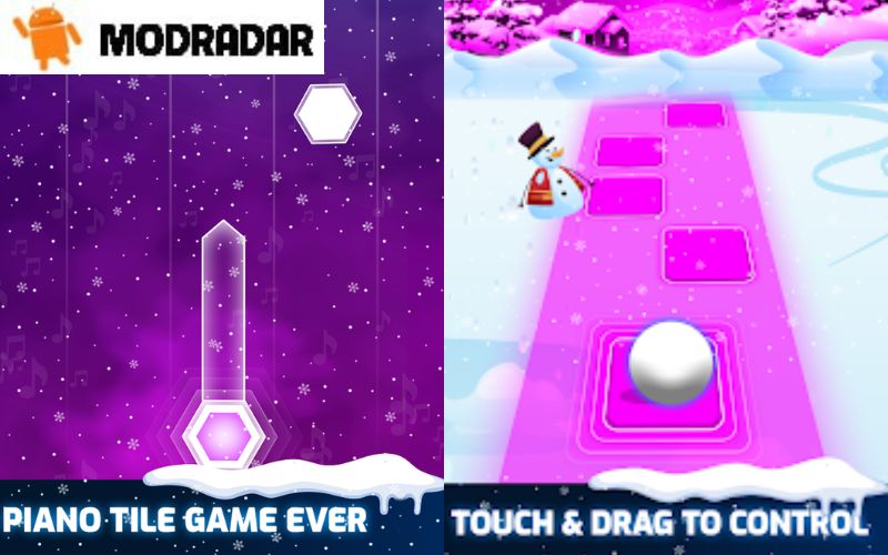 Tiles Dancing Ball Hop Apk Bouncing ball in Tiles Dancing Ball Hop Apk game