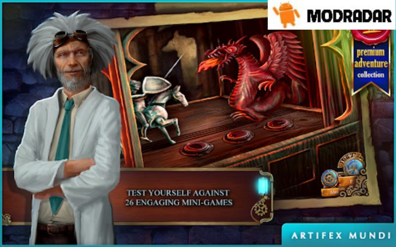 Đa dạng địa điểm và minigame trong Time Mysteries 3 Apk