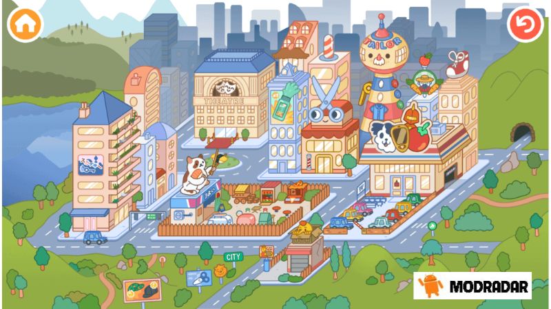 Toca Life: City Mod Advantages that Toca Life: City Mod owns