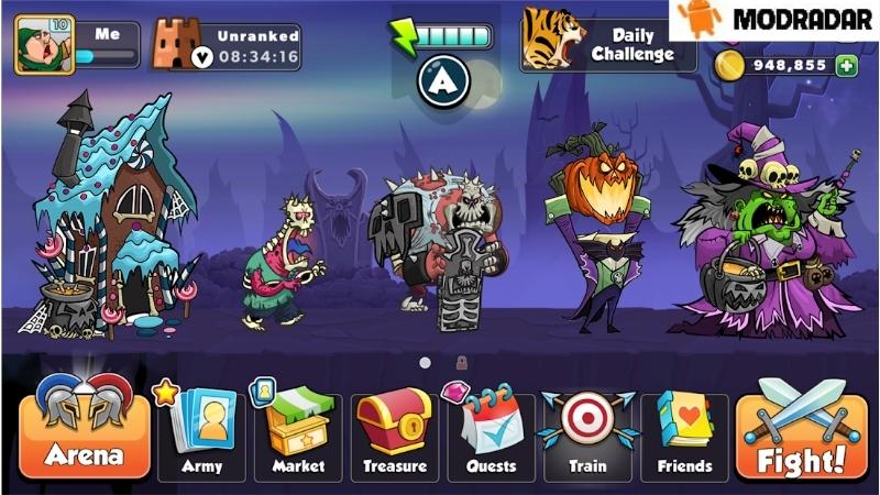 Mode permainan utama dalam aplikasi game ini