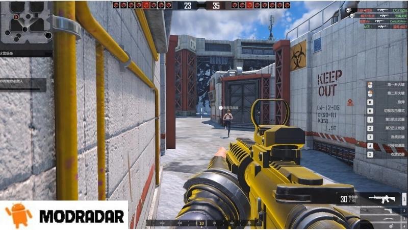 truy kích Mod Attractive graphics of the game truy kích Mod