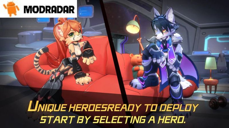 Unhappy Raccoon Mod Latar belakang dalam game Unhappy Raccoon Mod