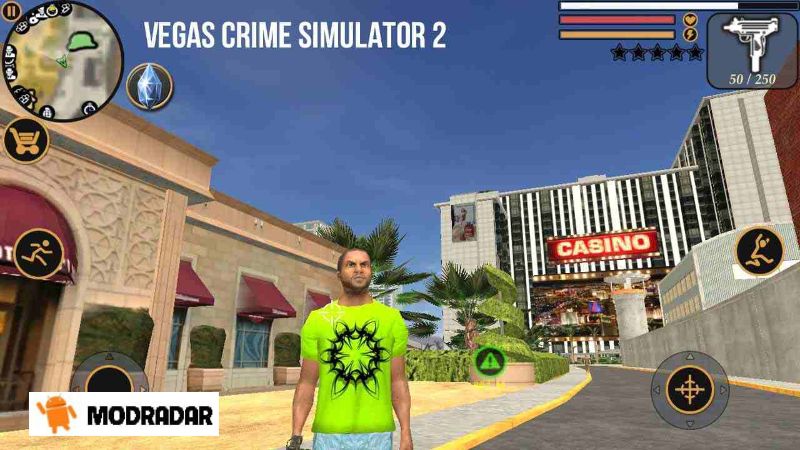 Vegas Crime Simulator 2 Mod Introduction about the game Vegas Crime Simulator 2 Mod