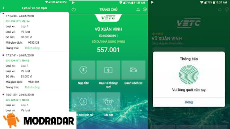VETC Customer APK VETC Customer APK