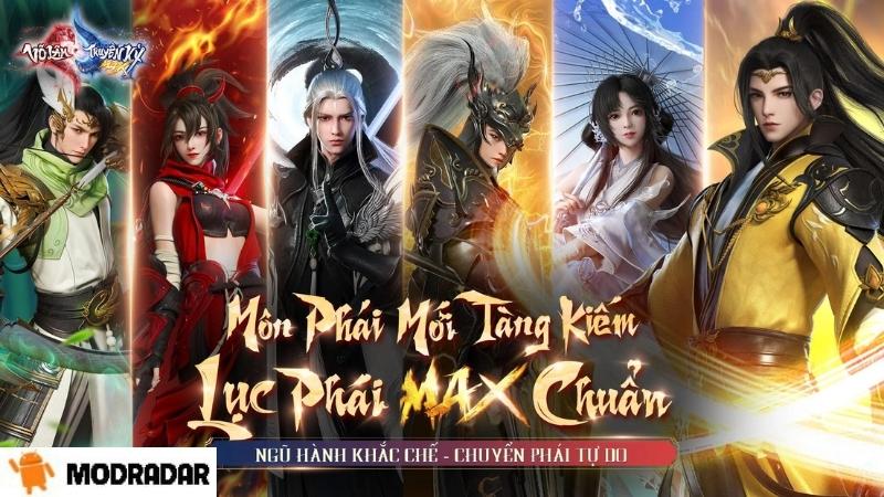 Lối chơi dễ dàng của Võ Lâm Truyền Kỳ MAX Mod