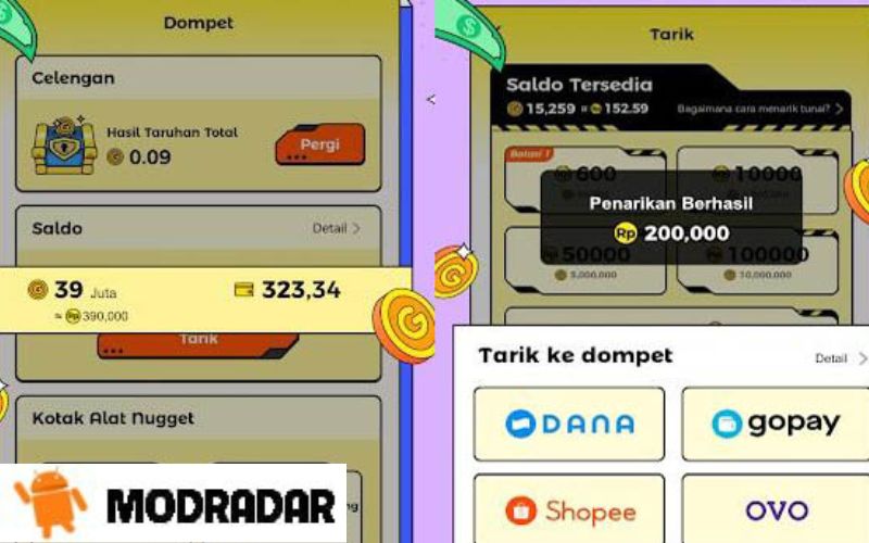 Wild Cash Mod Tham gia cùng với bạn bè trong ứng dụng Wild Cash Mod