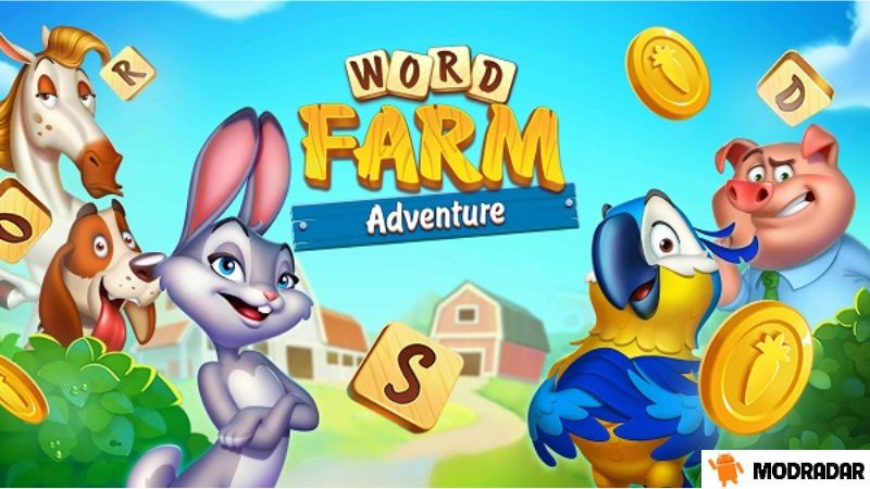 Word Farm Adventure: Word Game Mod The advantages that Word Farm Adventure: Word Game Mod owns