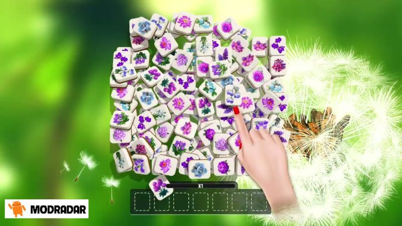 Zen Blossom: Flower Tile Match APK Extremely impressive advantages in the game Zen Blossom: Flower Tile Match APK