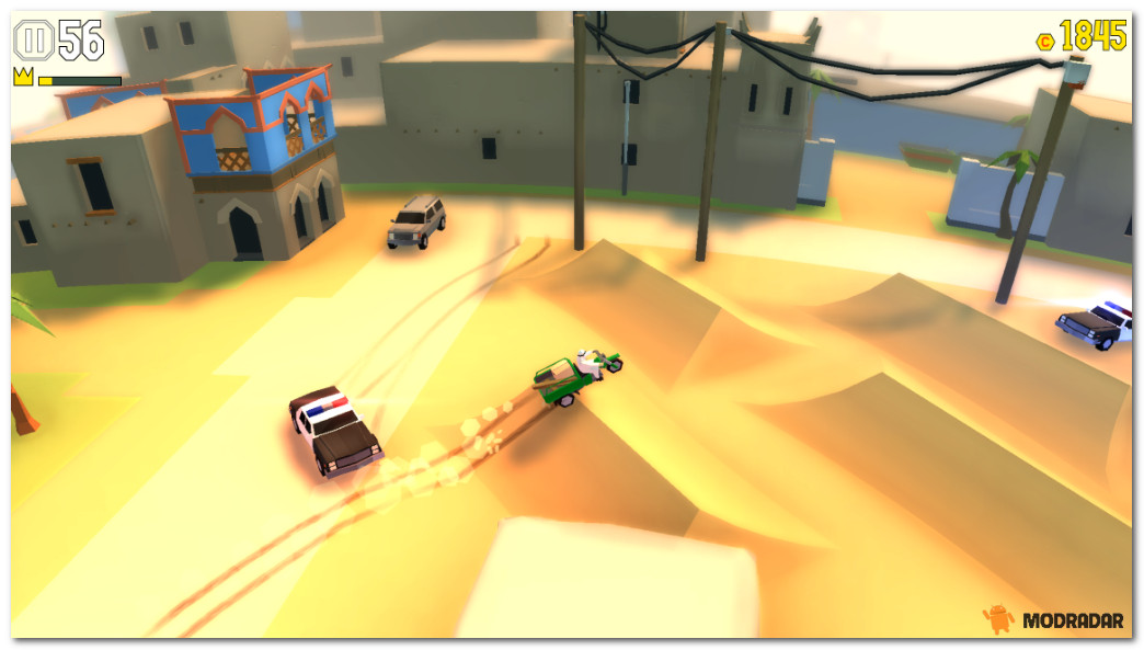 Reckless Getaway 2 mod Sistem level