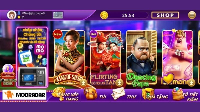 International-level games available at Gold88 APK