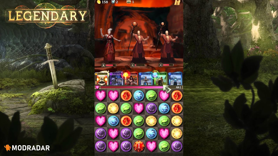 hero2 - Legendary: Game of Heroes Mod 3.18.8 Damage, God Mode