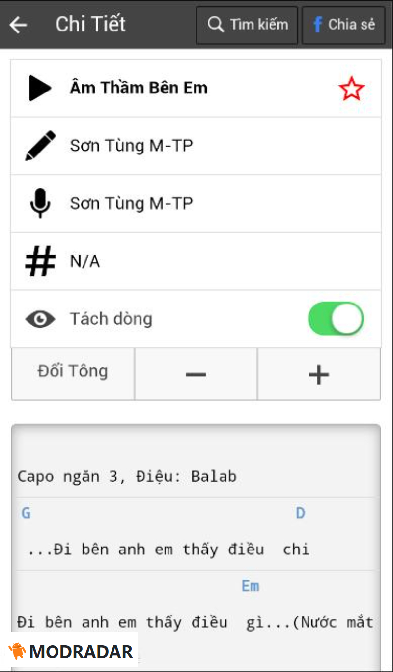 hop am viet 3 - Hợp Âm Việt Apk V1.0 Find chords according to the melody of the song