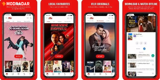 - iFlix Mod Apk V5.21.0.603593200 (Premium Unlocked) Movie recommendations are reliable for all ages iFlix .