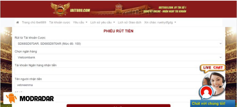 ibet889 1 - Tải IBet889 v1.0 | Game bài nổ hũ đổi thưởng Rút tiền IBet889 nhanh chóng thành công 100%