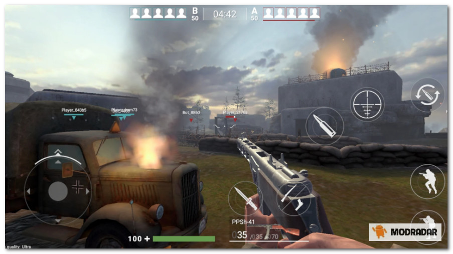 Ghosts of War mod Chế độ