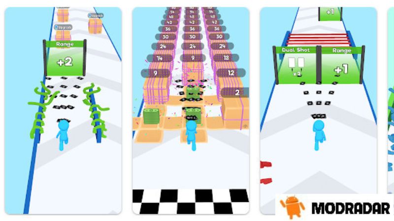 Card Thrower 3D! mod The outstanding features of Card Thrower 3D! Mod