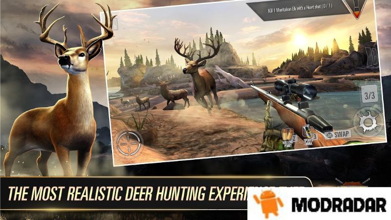 Tải Deer Hunting Mod người thợ săn tài năng cho Android và IOS an toàn tiện lợi