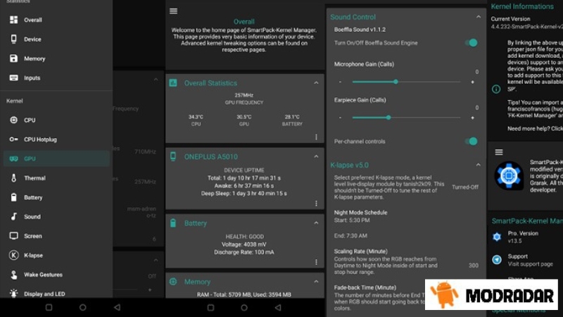 Franco Kernel Manager APK Franco Kernel Manager APK cocok untuk banyak platform
