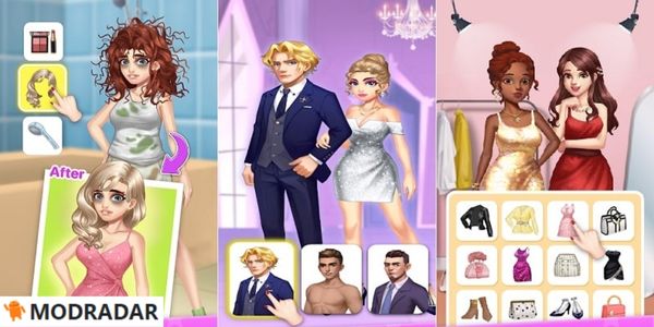 Love Fantasy: Match & Stories mod Extremely diverse game play and design system at Love Fantasy: Match & Stories mod