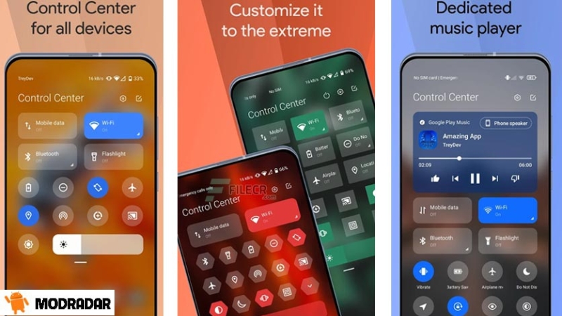Mi Control Center mod