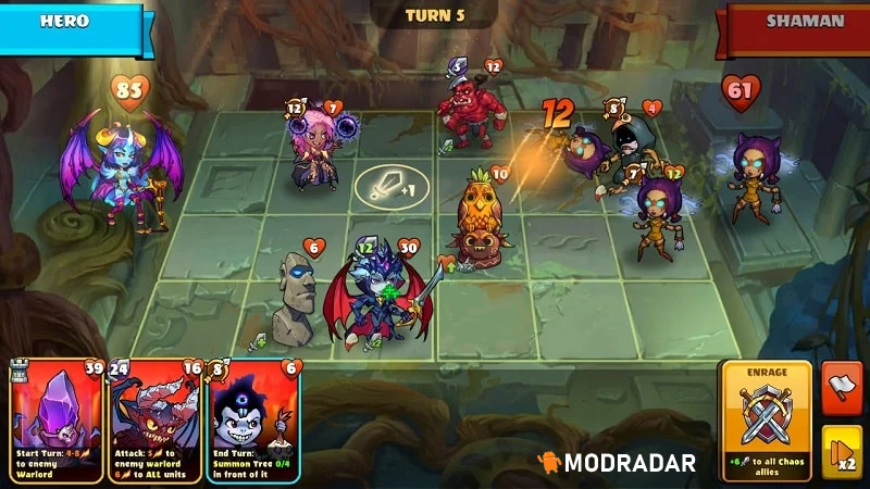 Mparty - Mighty Party Mod V46.1.1 (Mod Menu Vip Vô hạn tài nguyên) Thu thập và phát triển chiến binh của bạn Mighty Party