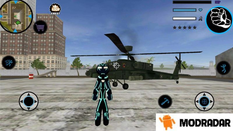 Neon Iron Stickman Mod Giới thiệu tựa game Neon Iron Stickman Mod
