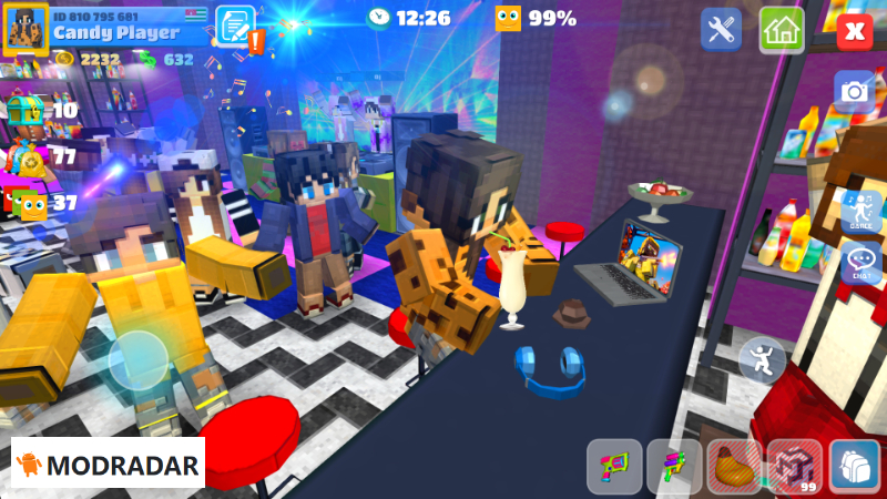 Những tính năng nổi bật của game School Party Craft MOD